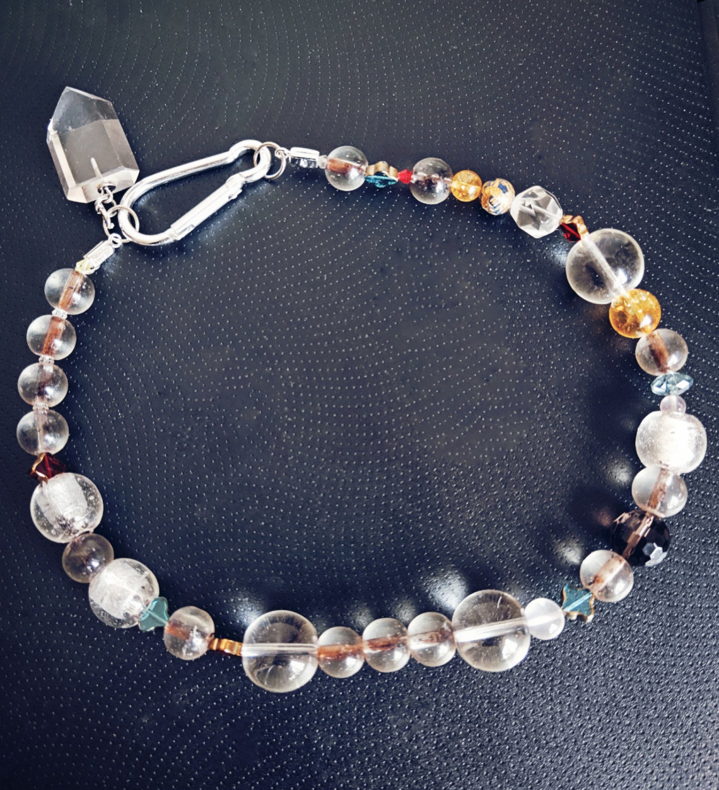 Glass necklace