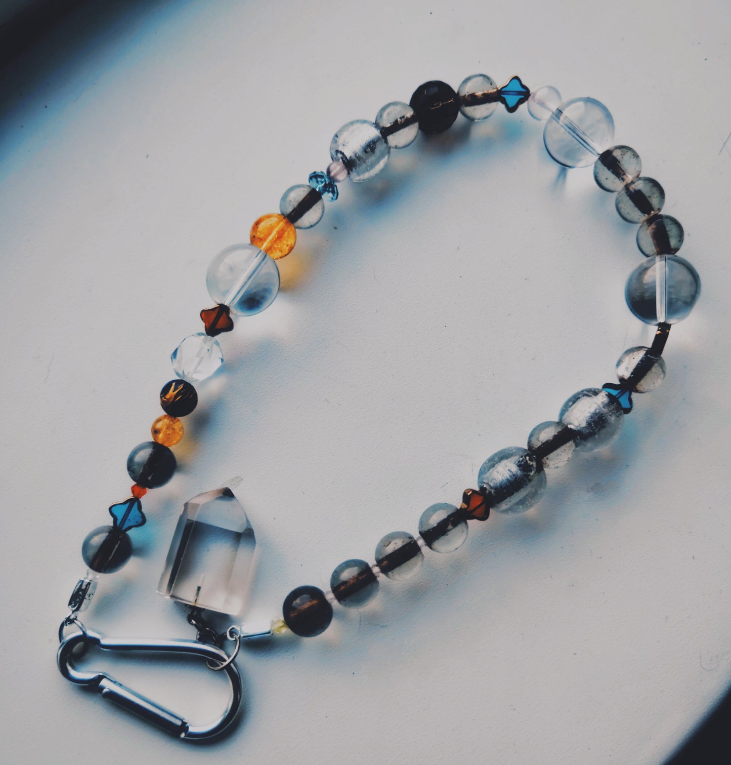 Glass necklace