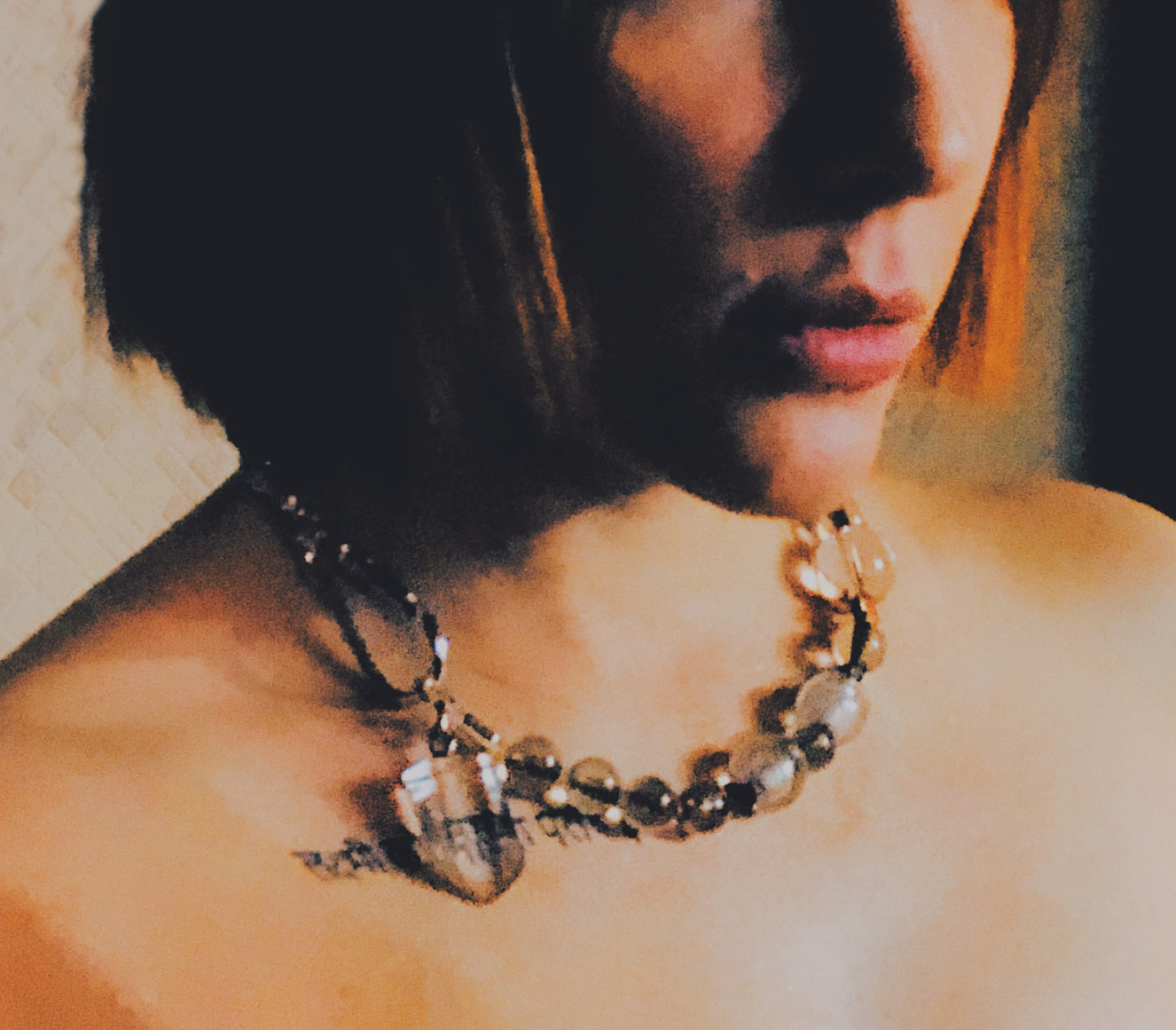 Glass necklace