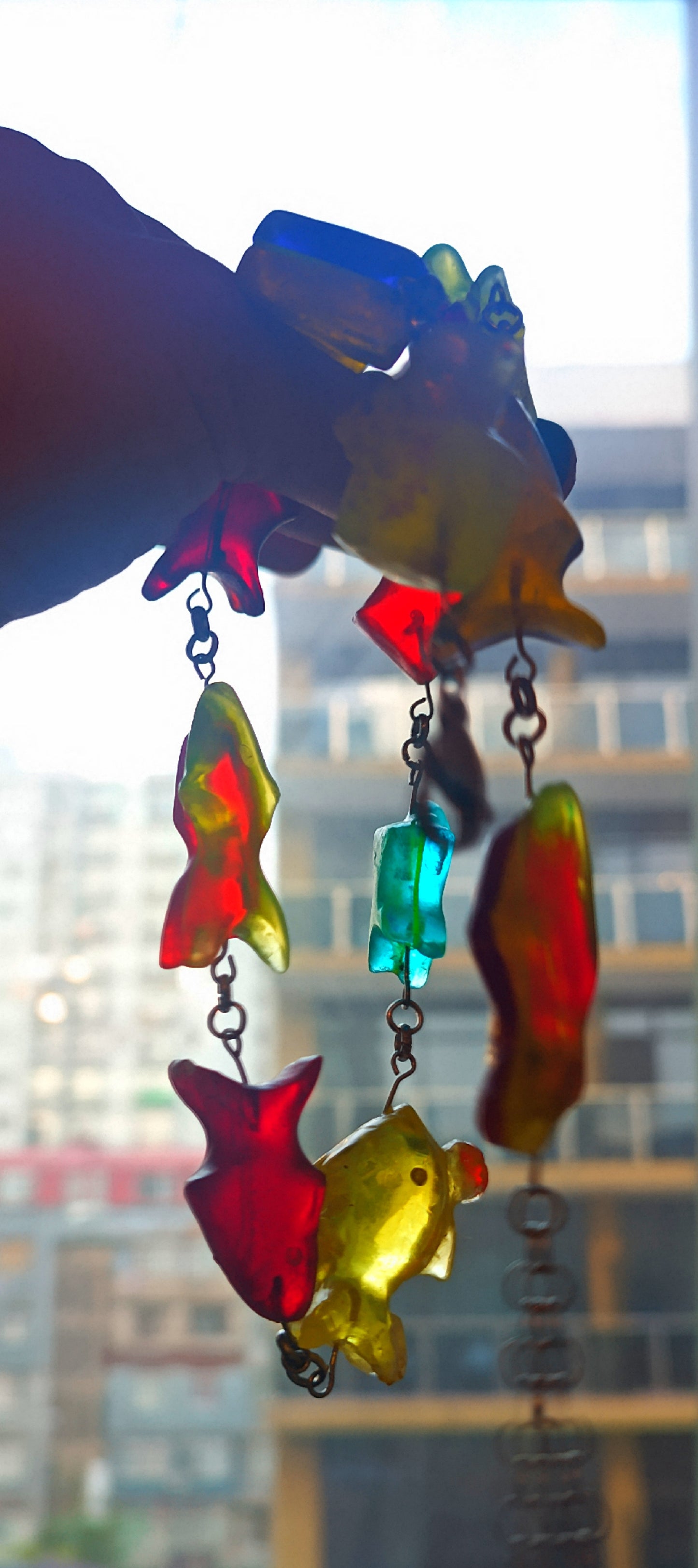 Neon Glass Necklace