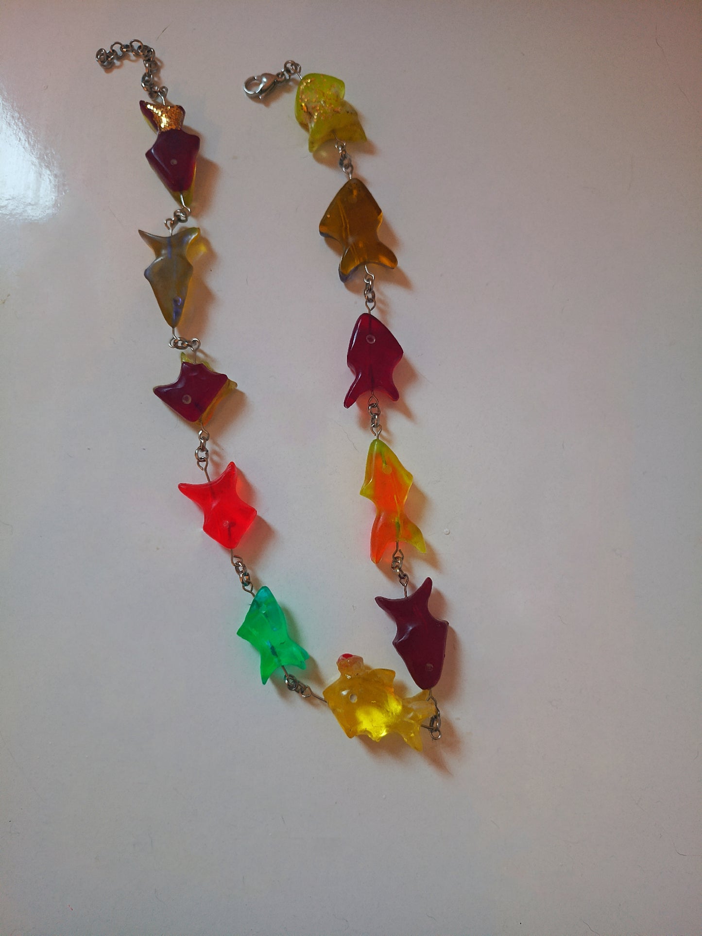 Neon Glass Necklace