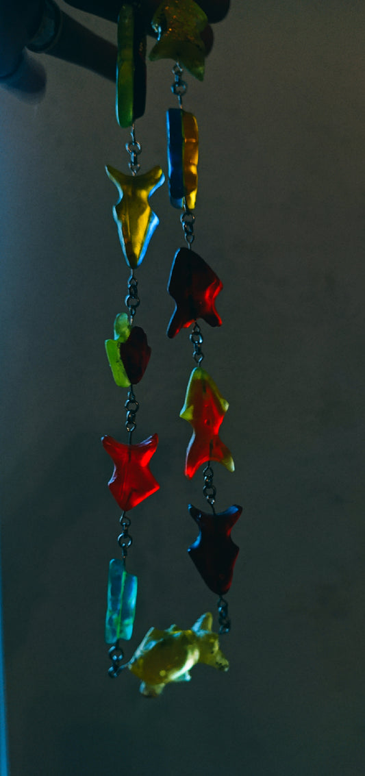 Neon Glass Necklace